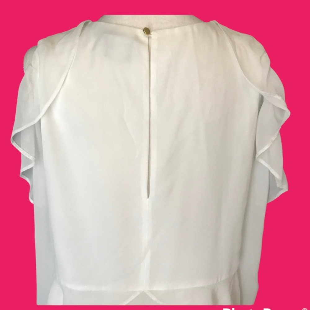 ASOS Ruffle Sleeve Top - Picture 3 of 7